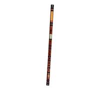 TEMPNAP Bamboo Flute Beginner for Introductory Flute Lessons D Tune Portable for Boys and Girls Musical Instruments Made of Bamboo Comes Brown Cloth Box