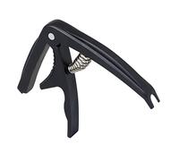 TEMPNAP Black Acoustic Capo for Classical Guitar Metal and Abs with Even Pressure Application and Beautiful Decor for Country Music and Playing Traditional Songs