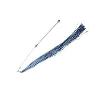TEMPNAP Blue Cat Teaser Stick with Tassel for Interactive Play and Teeth Molar Care, Plastic Material Designed to Cat's Mood and Stress, for Indoor Cat Exercise