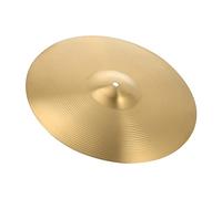 TEMPNAP Brass Jazz Drum Cymbal Replacement Accessory Compact Percussion Splash Cymbal Sound Quality for Drum Kits and Easy Installation