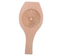 TEMPNAP Bun Dumpling Maker Mold and Easy Release Wooden with Ergonomic Handle 8 Inch Manual Baozi Maker Tool for Asian Food Cooking and Baking Occasions for Beginners and Experts