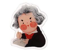 TEMPNAP Cartoon Piano Music Score Clip Reusable Plastic Music Sheet Holder for Violin Guzheng and Piano Practice
