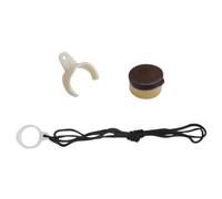 TEMPNAP Clarinet Rest Cover with Comfort Cushion and Adjustable Strap Universal Recorder Accessories for Pain Relief and Playing Support