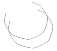 TEMPNAP Coffee Machine Handle Retainer Ring Stainless Steel 2pcs Silver