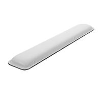 TEMPNAP Comfortable White Pu Keyboard Wrist Rest for Office and Home Use, Stable on Different Surfaces, Distributes Pressure to Wrist Strain During Typing