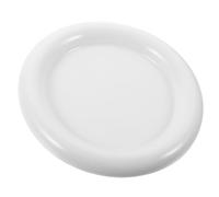 TEMPNAP Creative Ceramic Fruit Plate Minimalist White Design, Finely Crafted and Stable Serving Dish for Appetizers and Jewelry Storage Unique Shape
