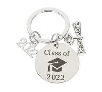 TEMPNAP Creative Graduation Keychain Unique Bag Pendant Durable Keyring for Graduates Eye-catching Accessory for Keys Bags Thoughtful for Graduation Season