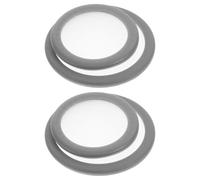 TEMPNAP Diaphragm Accessories 4pcs Cardiology Stethoscope Covers Replacement with Suspended Diaphragm Design Pvc for Accurate Auscultation for Adult and Pediatric Use