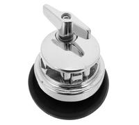 TEMPNAP Drum Saddle Adjuster Iron Tom Base Leg Holder for Floor Tom Drum Kit Mount Bracket Adults and