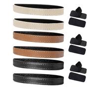 TEMPNAP Elastic High Heels Shoe Straps That Keep Heels in Place 3 Pairs with Pu Material and Stretchy Rope, Convenient and Adjustable Bands for Women’s Sandals and Fashion Shoes