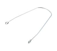 TEMPNAP Electric Bike Mudguard Support Bracket in Silver Iron, Front Mudguard Support Stay with Waterproof Protection and Wide Compatibility for Electric Scooter Use