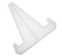 TEMPNAP Epoxy Casting Silicone Mold for Resin Plates and Phone Display Stand Large DIY Resin Craft Mold for Home Decoration and Artworks