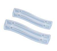 TEMPNAP Epoxy Resin Mold Silicone Fruit Tray Handle Mold 2pcs Not Easy to Stick Easy to Clean for Crafting and Projects