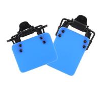 TEMPNAP Eye Fit, 2pcs Blinder Shooting Clip-on for Glasses Adjustable Abs Material with Double-sided Design, Universal Left or Right Training and Precision Archery