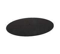 TEMPNAP Felt Turntable Mat 7 Inch Black Disc Protective Pad 3mm Thick Anti-static Vinyl Record Player Accessory for Turntables