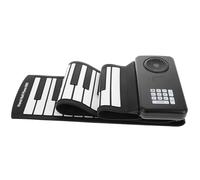 TEMPNAP Foldable Keys Roll up Piano Portable Silicone Keyboard with Built-in Speaker for Music Practice Battery Operated for Beginners and Musicians Convenient and Practical Design