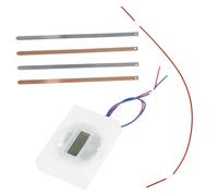 TEMPNAP Fruit Battery Science Experiment Kit DIY Educational Science Kit for Students Includes Zinc Copper Plates for Potato and Lemon Projects Fun Physics Learning Supplies