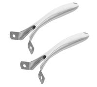 TEMPNAP Frying Pan Handle Replacement Set 2pcs and Stainless Steel Heat-Resistant Easy to Clean Detachable Pot Handles for Wok, Saucepan, and Skillet Cooking