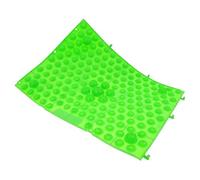 TEMPNAP Green Reflexology Foot Massage Mat with TPE Material, Safe and Connectable Design for Seniors and Office Workers, Effective Acupressure Pad for Foot Relief