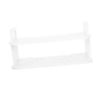 TEMPNAP Hollow-out Router Mount for Projector Wall-mounted Router Rack Sturdy Bracket Space-saving 2-layer Organizer Holder
