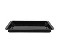 TEMPNAP Iron Baking Pan Non-Stick Roasting Tray Made of Sturdy Iron for Oven Use, Easy to Clean Black Baking Tray for Cakes and Pastry Sheets in Kitchen