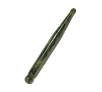 TEMPNAP Jade Natural Jade Material Acupressure Massage Stick Round Edges and Pointed Side for Acupoint Massage and Body Tension Relief Massager for Home Use a Long Walk