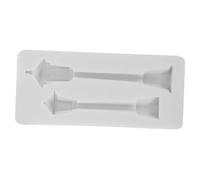 TEMPNAP Lamp Post Silicone Mold for Christmas Crafts Unique Street Light Design for Baking Candle Making Resin Projects Easy Demolding Flexible Mould for Decor