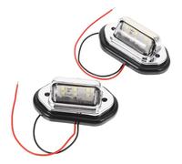 TEMPNAP LED Navigation Signal Lights Marine LED Right-side Lights 2pcs Waterproof Easy Installation with Sturdy Abc Material, being Seen by Other Boaters for Boat and Pontoon