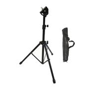 TEMPNAP Lightweight Dumb Drum Holder with Portable Tripod Stand and Storage Bag Stable Snare Drum Bracket for Practice and Performance Easy Angle