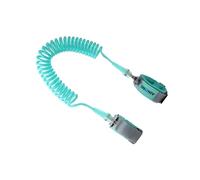 TEMPNAP Lost Wristband with Safety Lock Steel Wire Wrist Link for Breathable Cotton Strap in Bright Green for Safety and Crowd Visibility