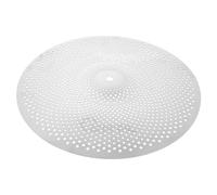 TEMPNAP Low Volume Cymbal Set for Drums Quiet Crash and Splash Cymbals Mute Drum Accessories for Practice for Beginners and Professional Musicians