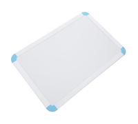 TEMPNAP Magnetic Dry Erase Board Whiteboard Small White Board Double-Sided A4 Size Blue for Hanging Wall Mounted Office Home School Door Message Planning