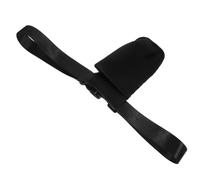 TEMPNAP Massage Oil Bottle Warmer Waist Pouch Bag, Portable Neoprene Black, Hands-Free Use for Therapists and Body Massagers in Wellness Sessions