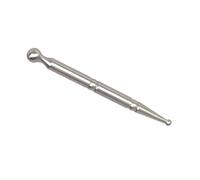 TEMPNAP Massage Sticks Stainless Steel Acupoint Tool for Face Neck Back Eye Hand Body and Face Acupuncture Point Pen Suitable for Home and Silver