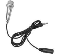 TEMPNAP Mini Portable Microphone for Mobile Phones Compact Karaoke Mic for Voice Recording Chatting and Singing Lightweight Design Compatible Various Devices for Outdoor Use and Capturing