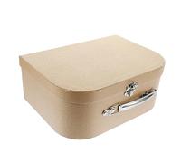 TEMPNAP Multi Functional Paper Packing Box Durable Wedding Storage Suitcase for Presents Decorative Jewelry Organizer for Parties and Special Occasions