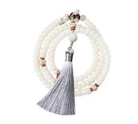TEMPNAP Multifunctional White Jade Bodhi Phone Lanyard Wrist Strap with Decorative Tassel, Lovely and Generous Style Phone Rope for Keyholders and Electronic Accessories, for Daily Use
