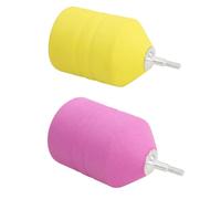 TEMPNAP Outdoor Archery Cs Game Sponge Arrowheads Soft Replacement Arrows 2pcs for Target Practice and Childrens Outdoor Play 3.70X1.97X1.97In Random Color