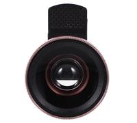 TEMPNAP Phone Camera Macro Lens with Clamp for Phones and Tablets, Dual-use 0.45x Wide Angle and Macro Lens, Aluminium Alloy and Optical Glass, Expand the Field of View for Photography