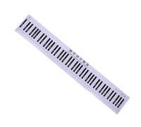 TEMPNAP Piano Keyboard Chart 88-Key Piano Notes and Keys Chart with Tear-Resistant Waterproof Practice Pad for Music Class and Travel Use