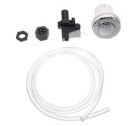 TEMPNAP Pneumatic Off Air Button Switch for Garbage Disposal and Bathtubs Plastic Metal Construction Simple Push Control Multi Functional Spa and Waste Disposer Accessory