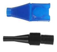 TEMPNAP Portable Car, for On-the-go Hose Refueling and Motorcycle for Plastic Funnel with Extendable Oil Change, Blue Flexible Fill Funnel Kit Automotive Radiator