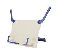 TEMPNAP Portable Foldable Music Score Holder Stand Multi-angle Adjustable Abs Desktop Music Stand for Book Reading