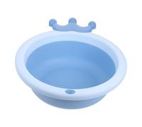 TEMPNAP Portable Lightweight Baby Face Wash Basin Made of Plastic, Foldable Collapsible Design for Easy Camping and Weeding Cleanup, Suitable for Baby and Dish Cleaning