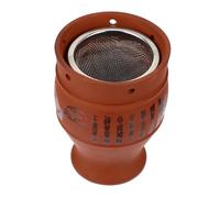 TEMPNAP Portable Porcelain Moxibustion Pot with Exhaust for Full Combustion Lightweight Moxa Burner Suitable for Backache Shoulder Discomfort Dysmenorrhea Cervical Spondylosis Random Color