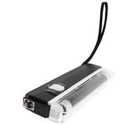 TEMPNAP Portable Professional Money Detector with UV and Fluorescent LED Light Small High-Precision Cash Detector for Banks Supermarkets Hotels and Restaurants PP Material Pocket-Sized for