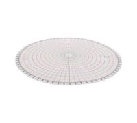 TEMPNAP Pottery Divider Tool Circle Scale Ruler Ceramic Trimmer for Accurate Measurements for Pottery Artists and Students Versatile Drawing and Trimming