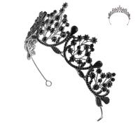 TEMPNAP Princess Crystal Crown for Women and Girls Elegant Rhinestone Headband for Weddings Birthdays and Pageants Design Versatile Hair Accessory