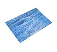 TEMPNAP Product Photography Backdrop with Water Ripples Patterns, Dual Sided 3d Textured Coated Paper, 30.73x22.6 Inch Tabletop Flat Lay Background for Personal Projects and Commercial