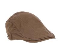 TEMPNAP Pure Cotton Newsboy Hat for Men Lightweight Breathable Driving Cap with Classic Stylish Design Versatile Beret for Casual Fashion and Outdoor Activities Suitable for Young Khaki